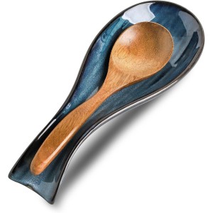 Spoon Rest for Stove Top, Ceramic Large ...