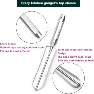 Potato Peelers for Kitchen, 2 Pcs, Just Like Mom's old steel Peeler