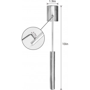 Corn on the Cob Remover Long Handle Stainless Steel Corn Stripping Tool, corn peeler for corn on the cob, corn cob stripper, Stainless Steel Corn Stripper Tool (1PCS)