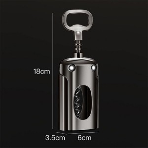 TsoLay Wing Corkscrews, Corkscrew Wine Opener, Wine Corkscrew Stainless Steel Bottle Openers with Ergonomic, High-Strength Drill Bit for Strong Penetration, for Restaurant Kitchen Home