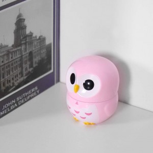 Owl Kitchen Timer, Kitchen Timer Owl Mechanical Home Cooking Counters Clock Portable Alarm Clock Kitchen Cooking Tool (Pink)