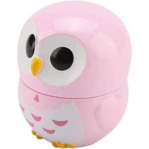 Owl Kitchen Timer, Kitchen Timer Owl Mechanical Home Cooking Counters Clock Portable Alarm Clock Kitchen Cooking Tool (Pink)