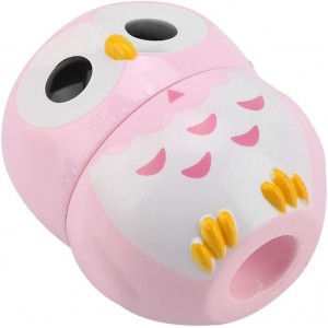 Owl Kitchen Timer, Kitchen Timer Owl Mechanical Home Cooking Counters Clock Portable Alarm Clock Kitchen Cooking Tool (Pink)