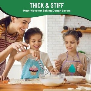 Danish Dough Whisk Stainless Steel Hook Dutch Bread Mixer Hand Tool for Sourdough Baking Making Blending Pastry Pizza