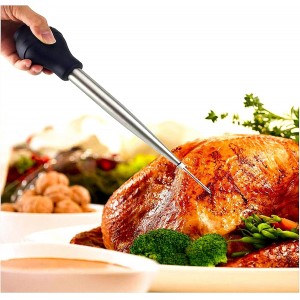 Good Grip Turkey Lifters and Baster Set, 3-Piece Thanksgiving Turkey Serving Set, 2-Prong Poultry Forks, Easily Lift Large Meats