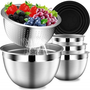 Mixing Bowls with Lids Set, Stainless St...
