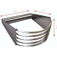 FixtureDisplays® Stainless Steel Pastry Blender and Dough Cutter - Versatile Flour Mixer for Pasta, Pie Crust, and Cake 15015-NEW-NF