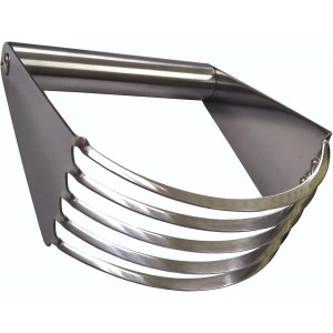 FixtureDisplays® Stainless Steel Pastry Blender and Dough Cutter - Versatile Flour Mixer for Pasta, Pie Crust, and Cake 15015-NEW-NF
