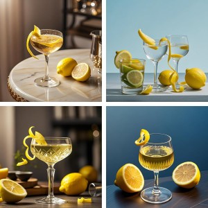 Channel Knife Lemon Peeler Zester-Garnish for Cocktail Mixers- Triangular, V-Shaped Stainless Steel Professional Grade Bar Tool-Fruit Peeler Zester (Peeler A)