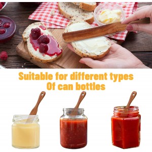 11Inch Skinny Wooden Spurtle Spatula Sourdough Mixer Bread Stirring Spatula Wood Utensil Tool Flat Stirring Stick Bread Spatulas for Dough Cooking Spreading Baking Whisking Mixing Jar Scraping