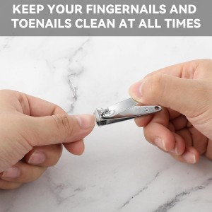 100 Pieces Nail Clippers Bulk for Men Women Adult, Ultra Sharp Stainless Steel Fingernail & Toenail Clippers Set, Flat Portable Travel Fingernails Sturdy Trimmer Pointed Pedicure Manicure Care Tool