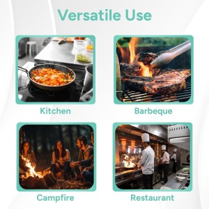 Casa Platino Heat Resistant Oven Mitts & Pot Holders, 4-Piece – Oven Mitt for Baking & BBQ, Potholders for Kitchens – Withstands Heat Up to 500°F, Soft, Durable & Non-Slip – Sage