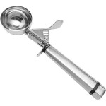 Fat Daddio's SCTP-16 Stainless Steel Cookie Portioning Scoop, No. 16, 1/3 cup