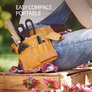 Tool Sharpener, Blade Sharpener, Carbide Sharpener, Knife Sharpening Tool for Kitchen knives Garden Tools Axe Pocket Knives Pruning Shears Hedge Scissors Clippers Pocket Knives (RED)