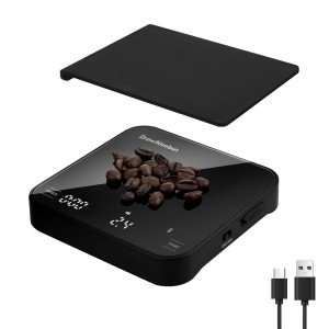 Mini Coffee Scale with Timer, 2kg/0.1g H...