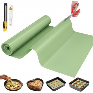 Silicone Baking Mat, 12 IN x 6 FT Free C...