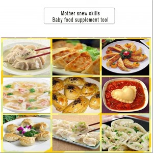 Ravioli Cutter Stamps with Roller Wheel Round Mold with Wooden Handle and Fluted Edge Pasta Press Pasta Cutter for Home and Kitchen Use- 1.3