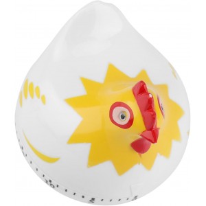 Chicken Pattern Timer, Kitchen Timer Reminder Cooking Countdown Timer for Cooking Baking Timer (White)