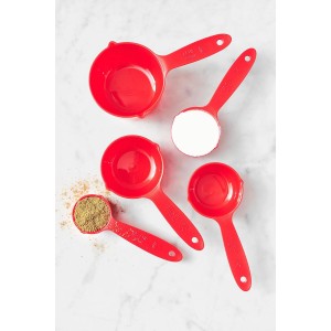 King Arthur Baking Company Lightweight Measuring Cups, BPA- And PFAS-Free, 5-Piece Set, Precision Measures, For Baking And Cooking