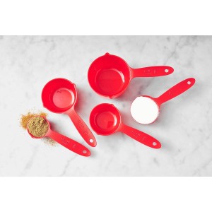 King Arthur Baking Company Lightweight Measuring Cups, BPA- And PFAS-Free, 5-Piece Set, Precision Measures, For Baking And Cooking