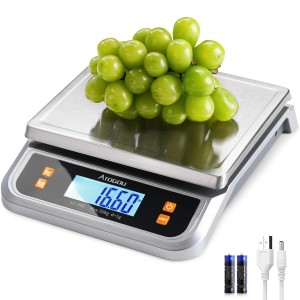 ATOGOU 66lb Food Scale, Commercial Kitch...