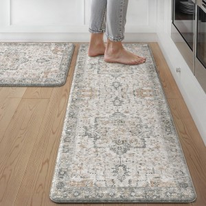 GENIMO Kitchen Mats for Floor 2PCs, Wash...