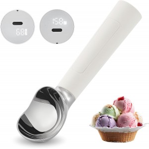 Heated Ice Cream Scoop Rechargeable, Ele...