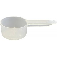 3 Tablespoon (1.5 Oz. | 43 mL) Short Handle Plastic Measuring Scoop for Coffee, Protein Powder, Pet Food, Spices, Grains, Dry Goods – Food-Grade BPA-Free (Pack of 1)