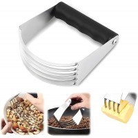 Stainless Steel Pastry Cutter, Dough Blender for Baking Biscuits, Pie Crusts