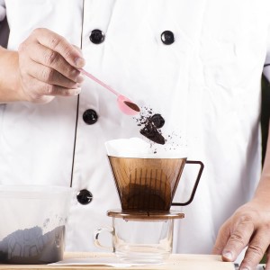 Measuring Cups and Spoons Set of 9, Stainless Steel Measuring cup for Cooking and Baking, Measuring spoons for Dry and Liquid Ingredients (Pink)