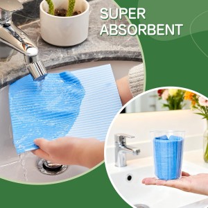 Swedish Dishcloths for Kitchen 10 Pack, Cellulose Sponge Cloths of Reusable Dish Cloths for Cleaning,Super Absorbent Dish Towels for Washing Dishes