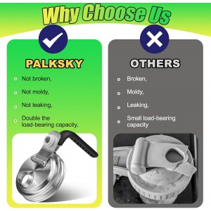 Mason Jar Pour Spout Lid Stainless Steel with Handle, Wide Mouth Pour Spout Flip Cap Lids for Mason Jars, Anticracking Leak Proof Seal Cover Airtight for Drinking Salad Dressing & Food Storing(2PCS)