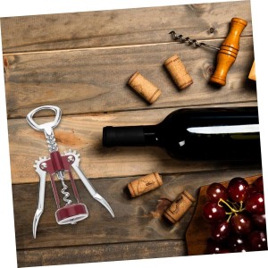 Wing Corkscrew Bottle Opener Multi-function Tool for Wine Beer and Easy Use Trumpet Mouth Design for Parties and Gatherings