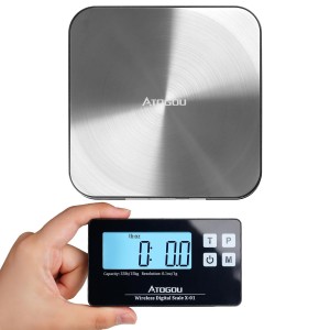 Atogou Food Scale, 33lb Wireless Kitchen...