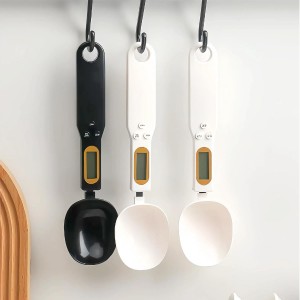 Digital Measuring Spoon Electronic Scale Spoon Weighing for Food Coffee Powder Tea Ingredients Spice Baking Kitchen Gram Measuring Spoons High Precision 0.1g