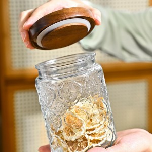 3-Pack 24oz Glass Jar With Airtight Lid,Kitchen Canisters For Countertop,Coffee Sugar Container Set,Pantry Glass Storage Containers For Flour,Candy,Loose Tea,Snack, mason jars