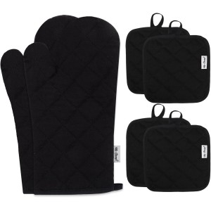 Oven Mitts and Pot Holders Sets,6 Pcs Ov...
