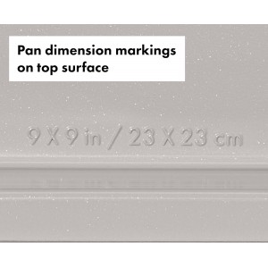 OXO Good Grips Non-Stick Pro Ceramic Coated Metal Bakeware 9” Square Cake Pan – Storm Blue