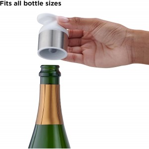 Rabbit Champagne and Wine Sealer, Champagne Preserver, Air-Tight Seal