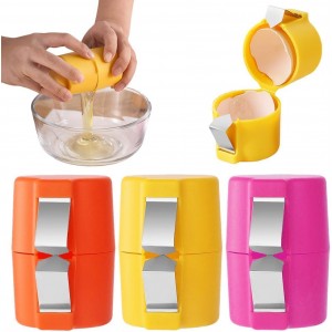 3 PCS Egg Shell Opener, Egg Separator fo...