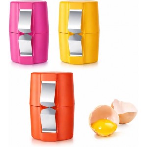 3 PCs Egg Shell Opener Egg Separator for...