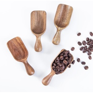 Wooden Scoops for Canisters 4PCS Acacia ...