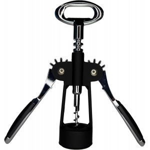 The Wine Chic Heavy Duty Winged Wine Opener, Durable Corkscrew Wine Opener in Elegant Gift Box, Easy to Use Wine Bottle Opener for Effortless Wine Opening