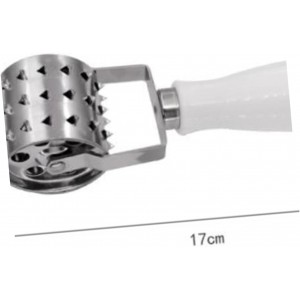 Stainless Steel Roll Meat Tenderizer Handle for Beef Chicken Pork Kitchen Tool for Tenderizing and Flattening Suitable for Home Chefs