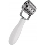 Stainless Steel Roll Meat Tenderizer Handle for Beef Chicken Pork Kitchen Tool for Tenderizing and Flattening Suitable for Home Chefs