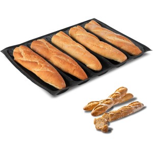 KR KITCHENRAKU Upgraded Silicone Perforated Baking Forms 13.4