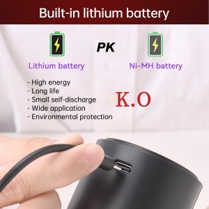 AIKARO - Electric Wine Aerator Pourer Rechargeable Automatic Decanter, with Corkscrew and Vacuum Stopper (Set)