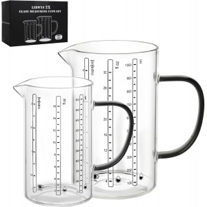 LIBWYS Glass Measuring Cup, 1000ml (32oz...