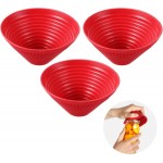 3PCs Rubber Jar Openers, Multi-Function Bottle Opener Gripper Pad for Seniors with Arthritis Weak Hands, Non-Slip Jar Grippers for Easy Opening Jars, Kitchen Easy Top Opener Tool