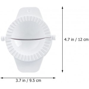 DECHOUS 3Pcs Small Dumpling Maker Press Mold Reusable Kitchen Empanada Press Plastic Dumpling Pastry Press, Easy to Use, for Pierogi, Pastelitos, Calzone, Turnovers